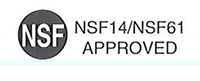 NSF14/NSF61 Approved