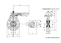 2 to 8 Inch (in) Universal Butterfly Valves - 2